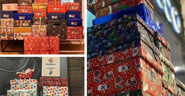  IMPREUNA daruim zambete de Craciun – Campania ShoeBox a ajuns la a 12-a editie!