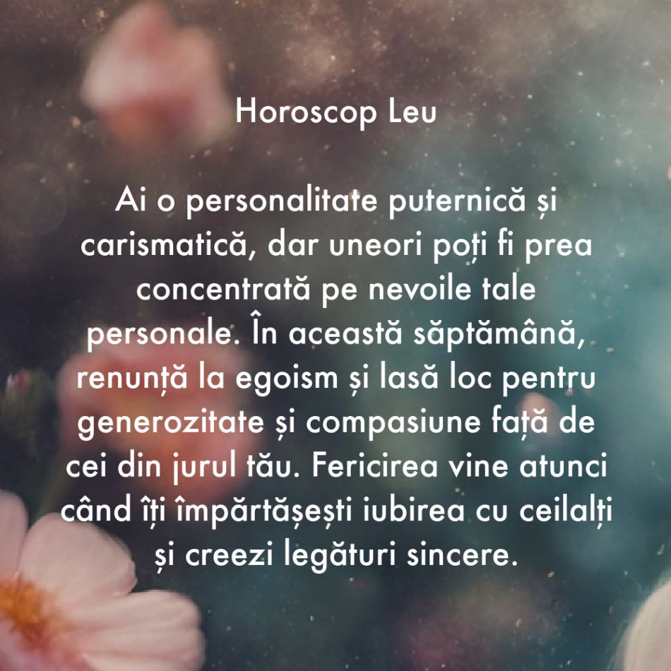 La ce trebuie să renunți în săptămâna 1-7 aprilie ca să atragi fericirea