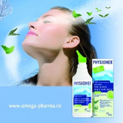(P) Nou! Physiomer Eucalipt - Solutia 100% naturala pentru desfundarea cailor nazale, fara efecte secundare