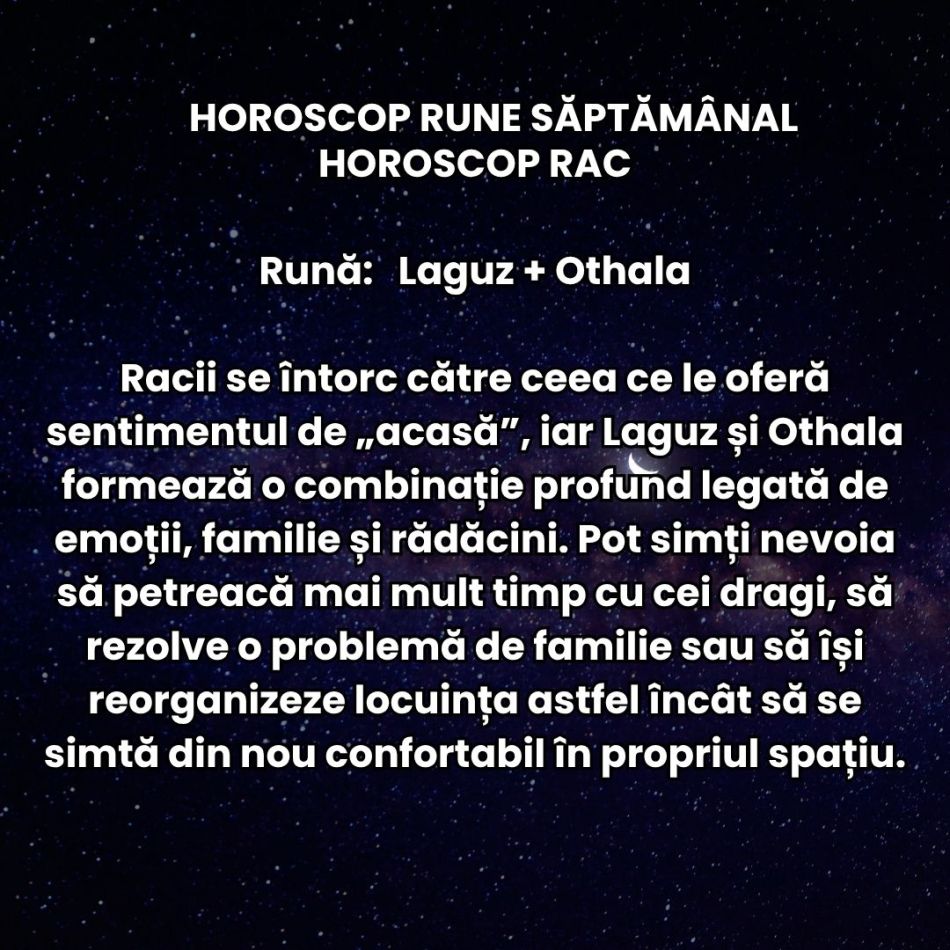 Horoscop Rune săptămâna 26 octombrie – 1 noiembrie: Luna Plină aduce adevărul la lumină, iar unele capitole ajung la final