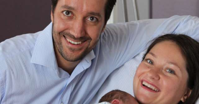 (P) Dario, Primul copil nascut la spitalul Baneasa