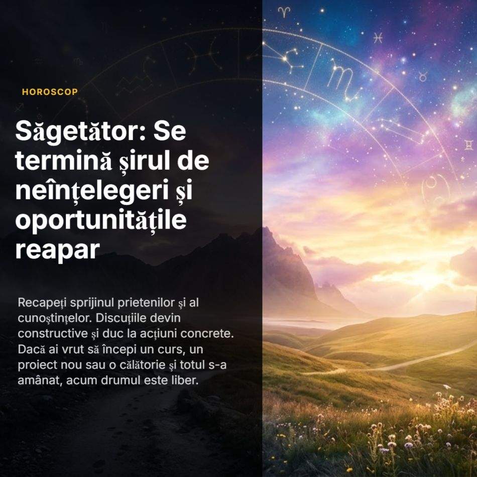A venit și vremea lor! 4 zodii care scapă de ghinion începând de joi