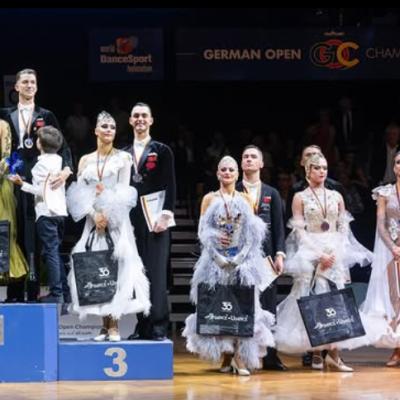 Rareș Cojoc și Andreea Matei, triumf la German Open Championships. Moment emoționant pe podium, alături de fiul campionului