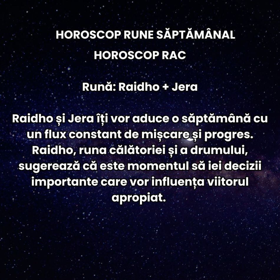 Horoscop Rune săptămâna 27 ianuarie – 2 februarie 2025: Luna Nouă ne invită să visăm fără limite, iar runele ne oferă indicii!