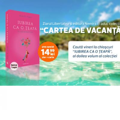 (P) Iubirea ca o teapa- o carte speciala pentru momentele de relaxare departe de casa