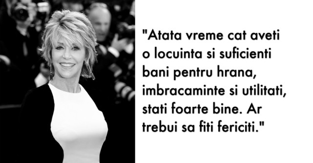 Jane Fonda: Cand sa ne oprim sa mai facem bani?