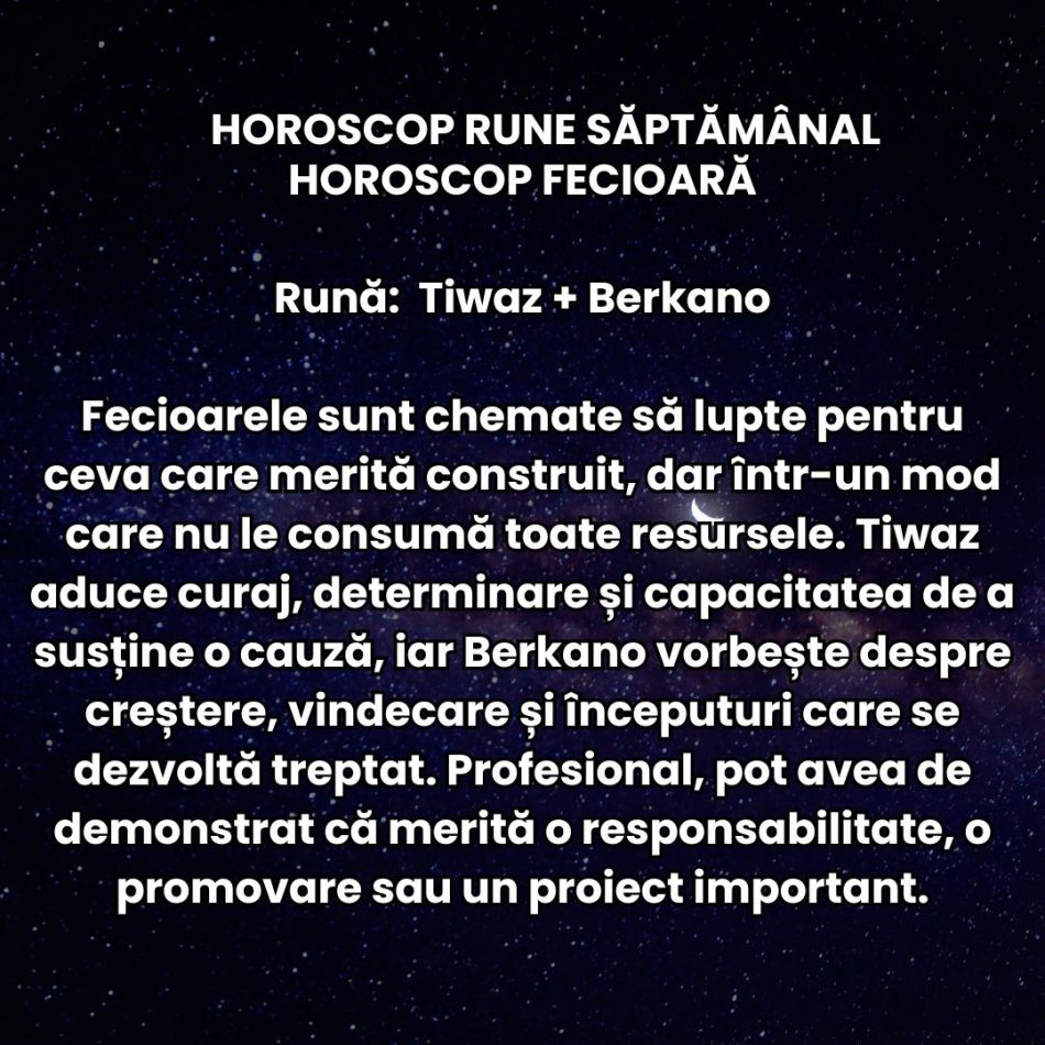 Horoscop Rune săptămâna 19-25 octombrie 2026: Trecutul bate la ușă insistent! Zodiile se pot confrunta cu cele mai mari temeri