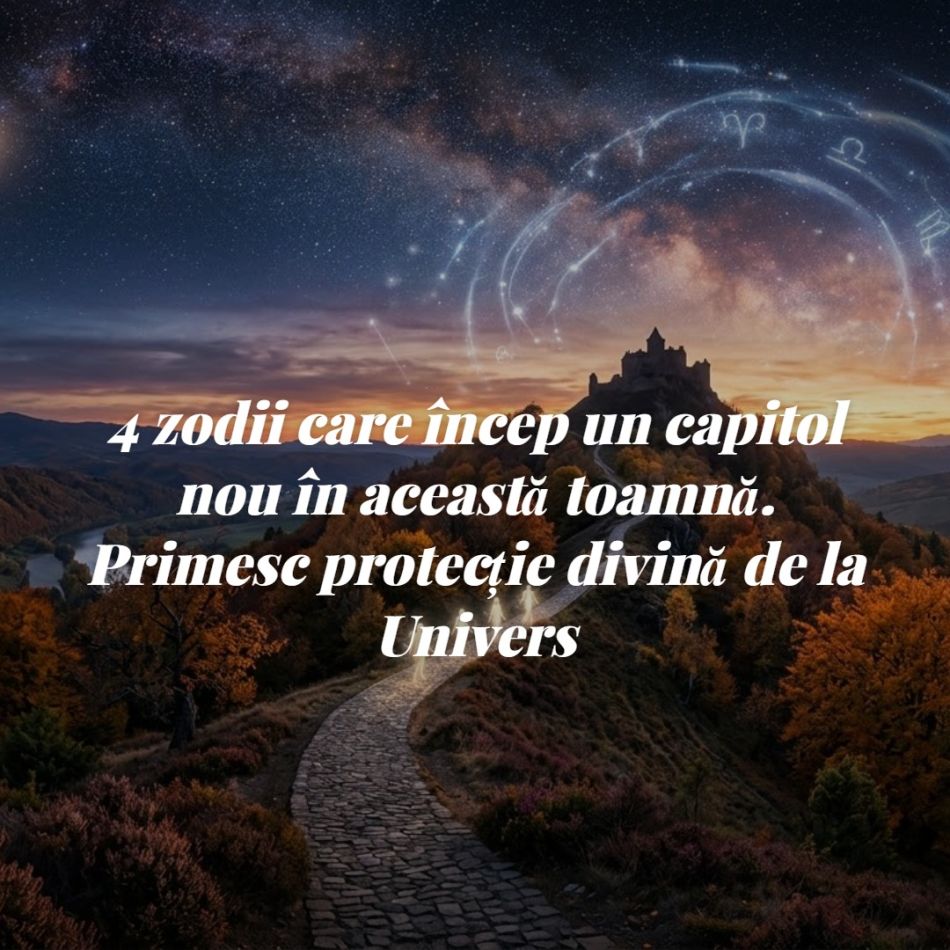 4 zodii care încep un capitol nou în această toamnă. Primesc protecție divină de la Univers