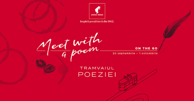 Julius Meinl se urcă în Tramvaiul Poeziei