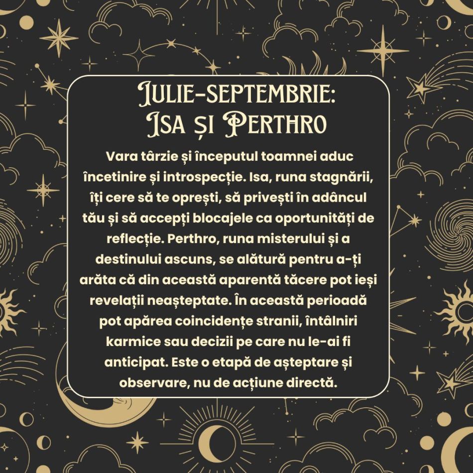 Horoscop Rune 2026 BERBEC: Vei descoperi ritmul sacru al schimbării și descoperi că progresul vine cu multă răbdare