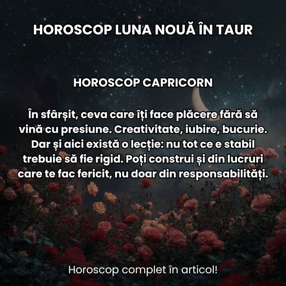 Luna Nouă în Taur din 16 mai ne oferă super-puteri de manifestare! Dorințele noastre devin acum realitate!
