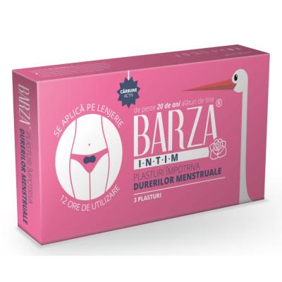 BARZA lansează plasturii împotriva durerilor menstruale!
