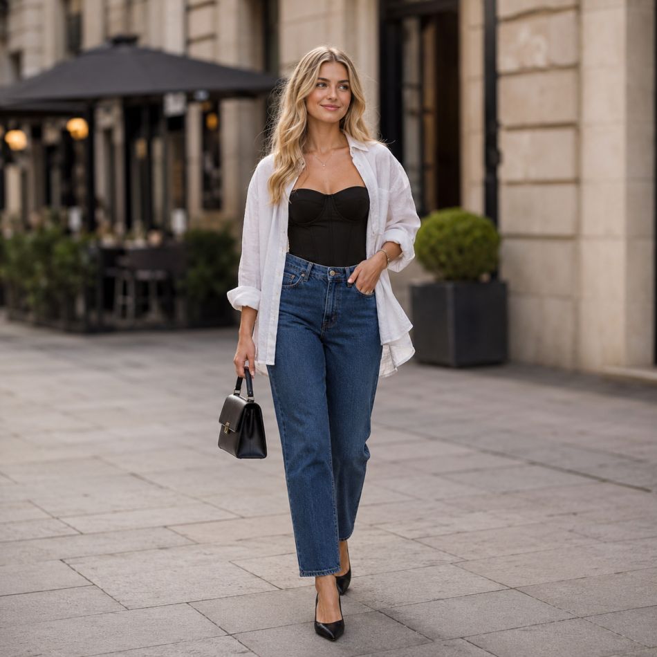 5 idei ultra fashion de a purta cămașa de in: ținute feminine, moderne și pline de personalitate