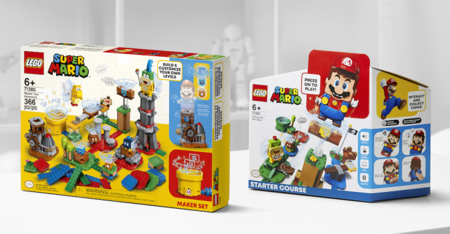 Grupul LEGO și Nintendo construiesc împreună universul  LEGO® Super Mario™,  pentru și mai multe aventuri personalizate