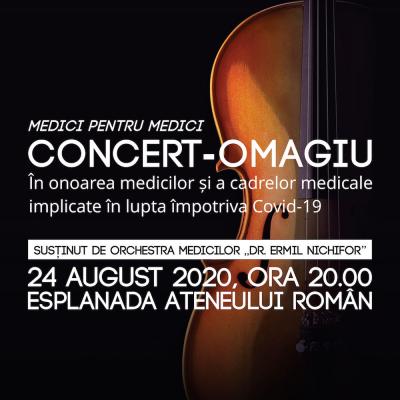 Concert-omagiu dedicat medicilor și cadrelor medicale implicate în lupta cu noul coronavirus SARS-CoV2