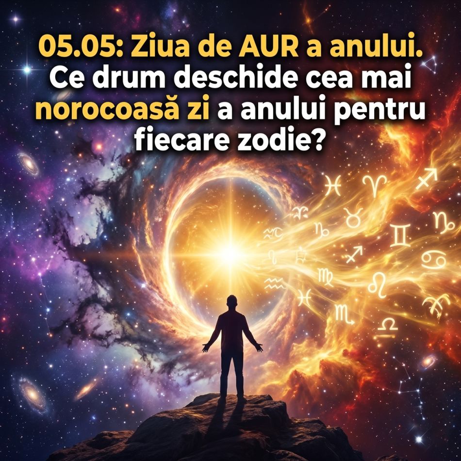 05.05: Ziua de AUR a anului. Ce drum deschide cea mai norocoasă zi a anului pentru fiecare zodie?