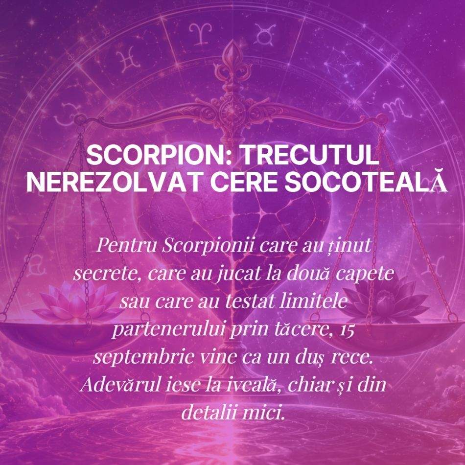 15 septembrie, după FAPTĂ ȘI RĂSPLATĂ! 4 zodii vor fi puse față în față cu karma inimii