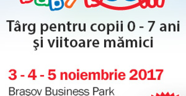 Baby Boom Show ajunge chiar in inima tarii, la Brasov 3 – 5 Noiembrie 2017, Brasov Business Park