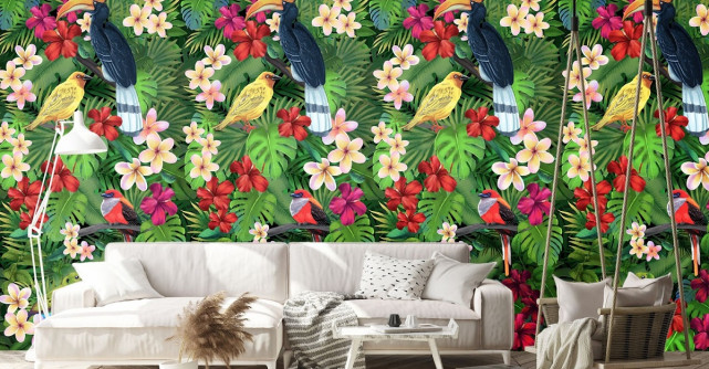 7 idei de decorare cu tapet a spațiilor și încăperilor de dimensiuni reduse