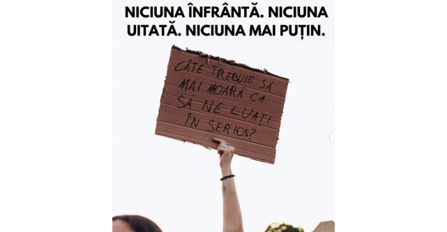 Protest la București pe 18 iunie după un nou femicid în România: O femeie însărcinată, ucisă cu toporul în fața copiilor