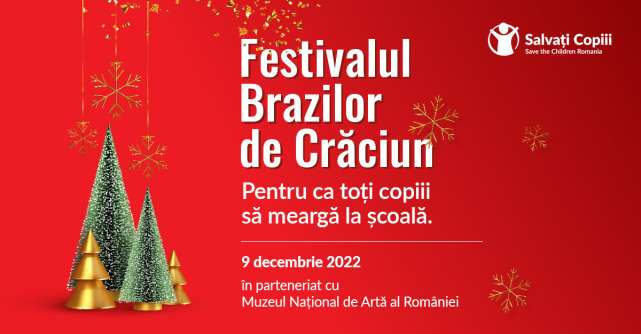 Cauza copiilor ucraineni, pe agenda Festivalului Brazilor de Craciun