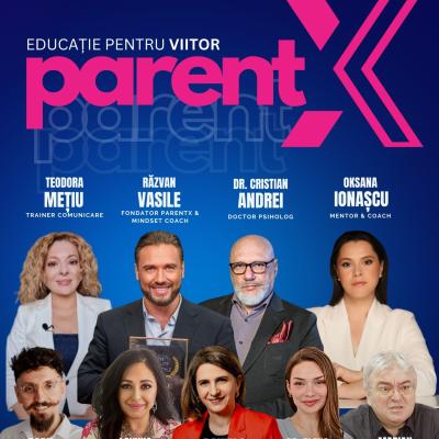 PARENTX- evenimentul care a revoluționat educația părinților și copiilor în România ajunge la Oradea pe 26 octombrie