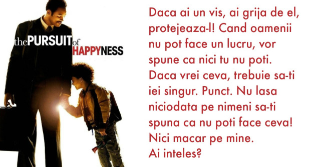 6 Lectii minunate pe care le-am invatat din filmul In Cautarea Fericirii