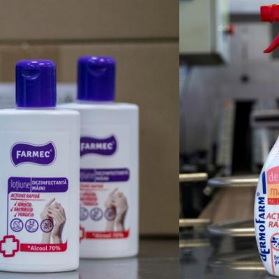 Farmec a demarat producția de biocide