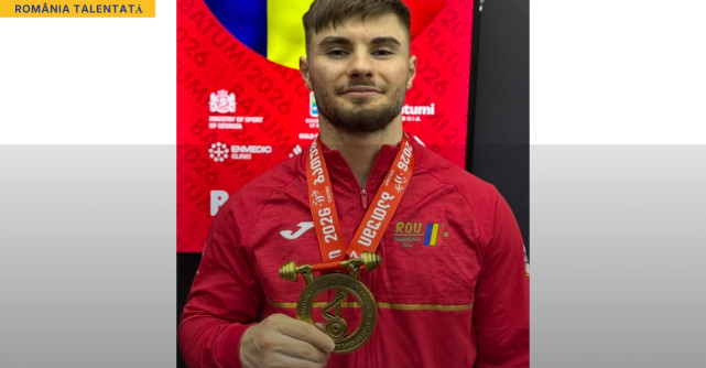 România, pe podium la Europenele de haltere de la Batumi 2026: Bronz pentru Tiberiu Donose și argint pentru Andreea Cotruța 