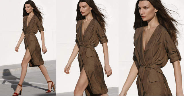 Rochia cu nasturi și cordon: o variantă din anii '40 mereu la modă