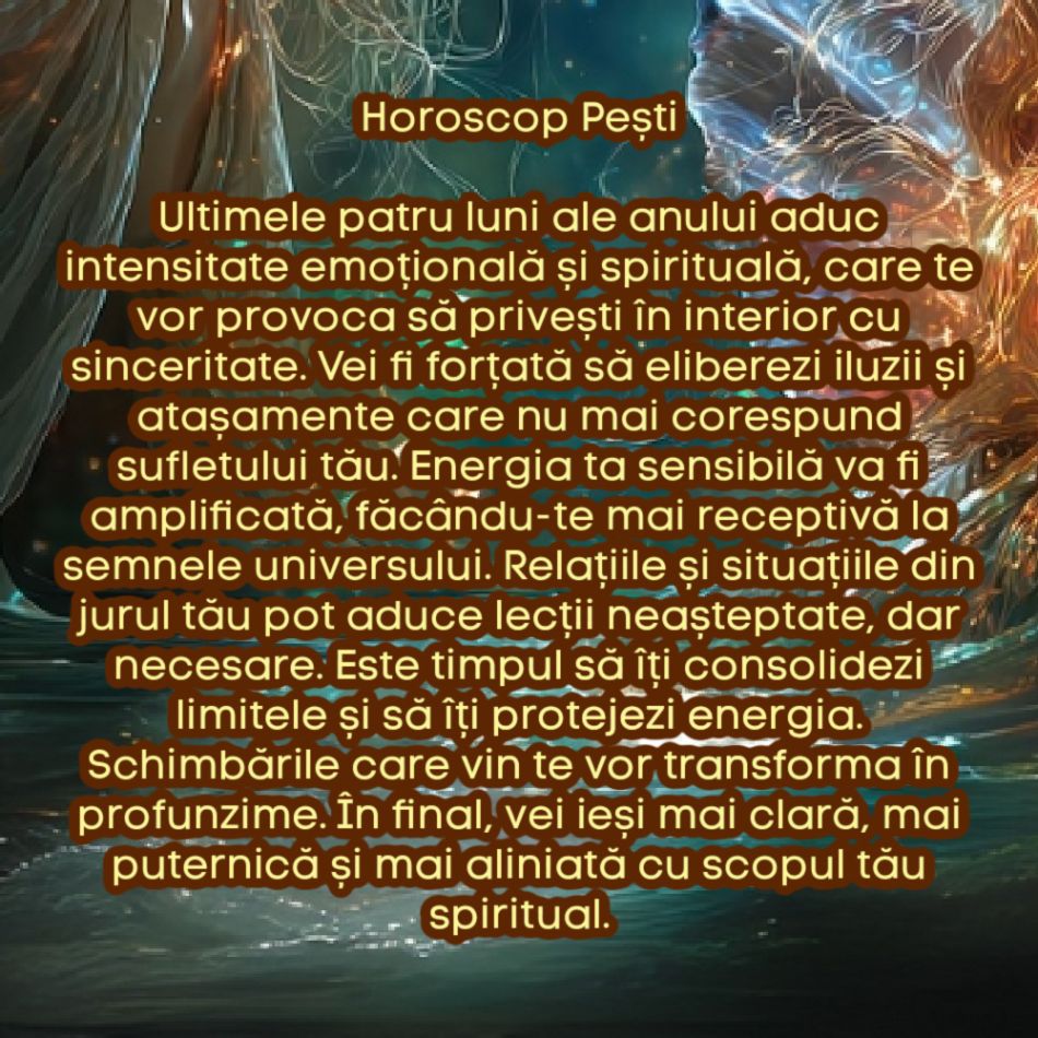 Horoscopul ultimelor 4 luni ale anului. Divinitatea vrea să ne rescriem viața. Universul ne zguduie sufletele până la rădăcini