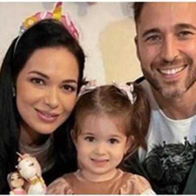 Dinu Maxer, relație specială cu fiica lui, Maysa. Micuța locuiește cu mama ei