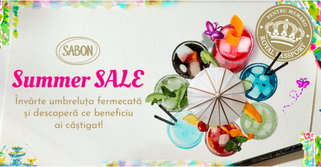 SABON Summer Sale: Învârte umbreluța fermecată pentru reduceri de până la 40% și produse bonus la cumpărături!