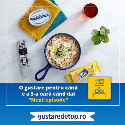 Biscuiții TUC și OREO și crema de brânză PHILADELPHIA - mixul ideal pentru o gustare perfectă