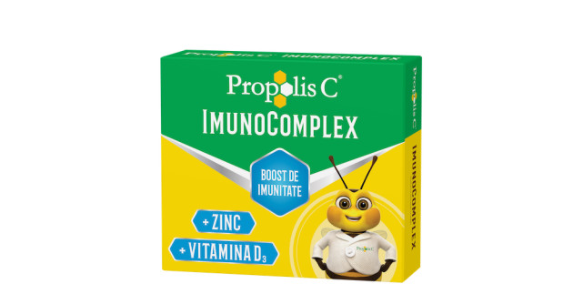 Oferă un boost imunității tale cu Propolis C® ImunoComplex