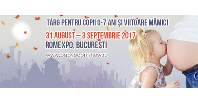 Baby Boom Show da startul toamnei la Romexpo 