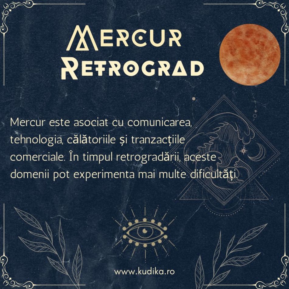Mercur retrograd: Zodiile care vor experimenta întoarceri surprinzătoare ale fostilor parteneri 