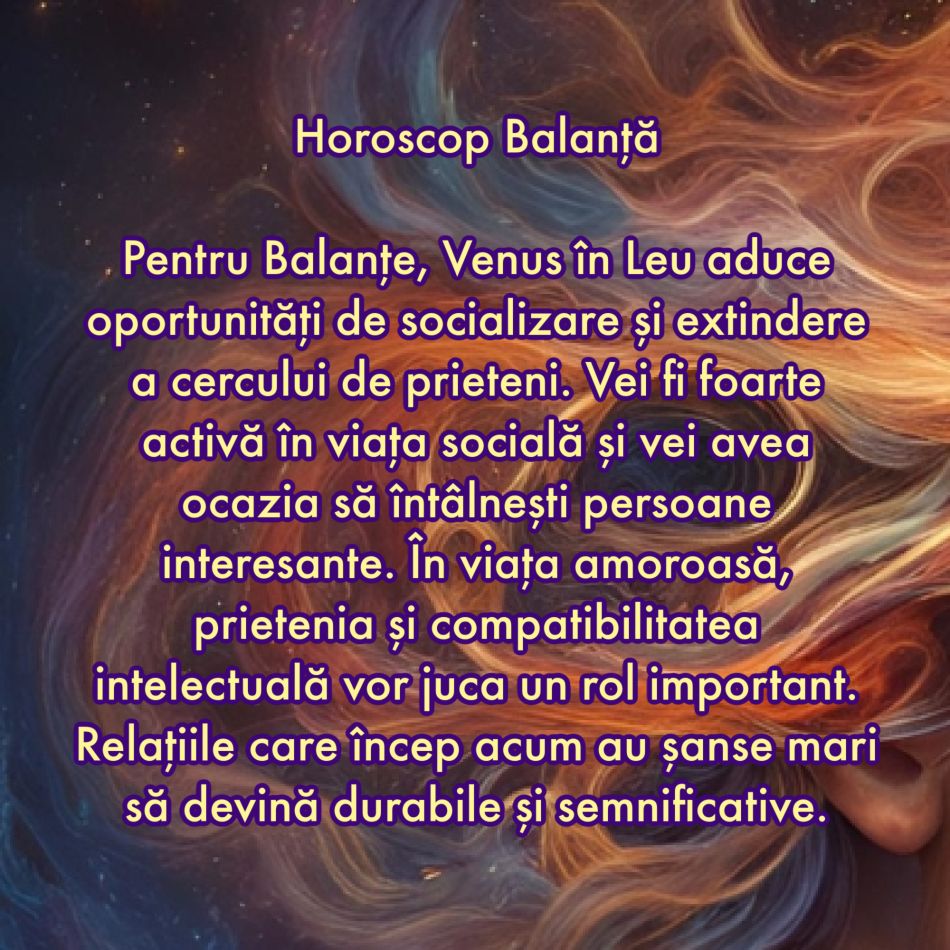 Pe 11 iulie Venus intră în Leu pentru a ne testa iubirea. Doar relațiile puternice rezistă la testele Universului