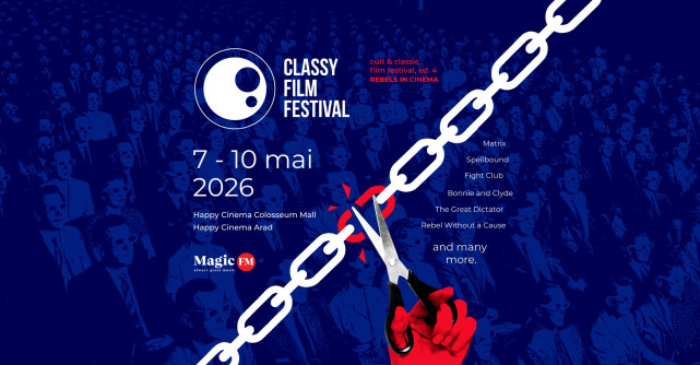Classy Film Festival, o experiență curatoriată dedicată capodoperelor cinematografice, revine la Happy Cinema !
