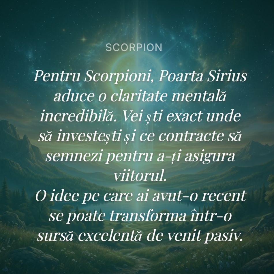 Alertă cosmică între 3 și 7 iulie! Poarta Solară Sirius aduce noroc uriaș pentru 4 zodii!