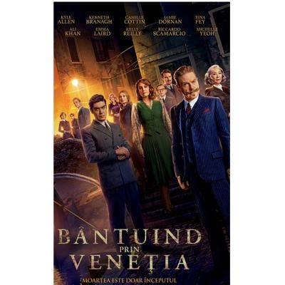 Bântuind prin Veneția marchează spectaculoasa revenire pe marile ecrane a celebrului detectiv Hercule Poirot