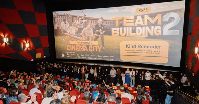 „Teambuilding 2” a adus peste 300.000 de spectatori în cinematografe în primele trei săptămâni de la lansare 