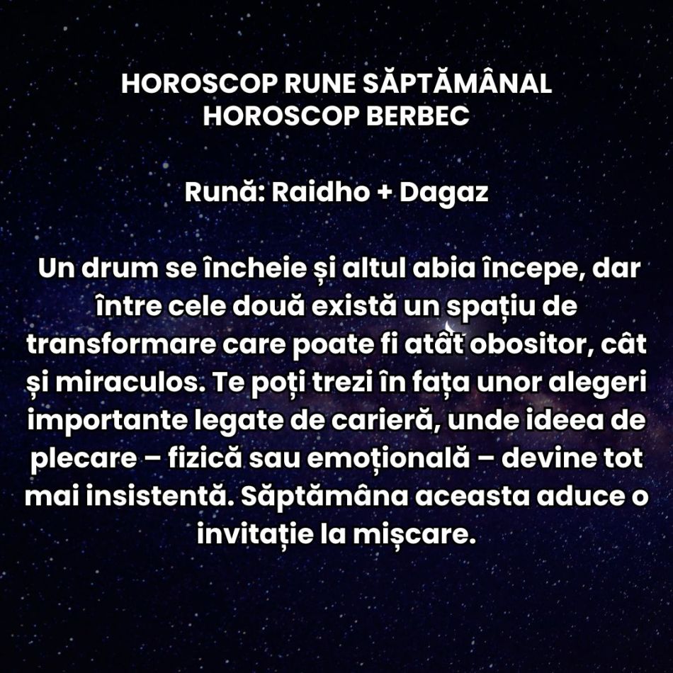 Horoscop Rune săptămâna 25-31 august 2025: Scena vieții amoroase se aprinde la final de vară! Ne simțim inspirați și admirați