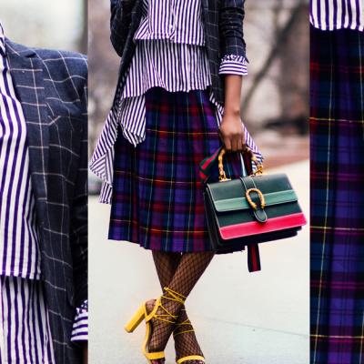 Cum porți țesăturile cu imprimeuri colorate din cap până în picioare 