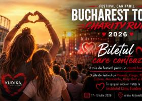 Bucharest Town Charity Run 2026: festivalul unde familia, muzica și solidaritatea se întâlnesc