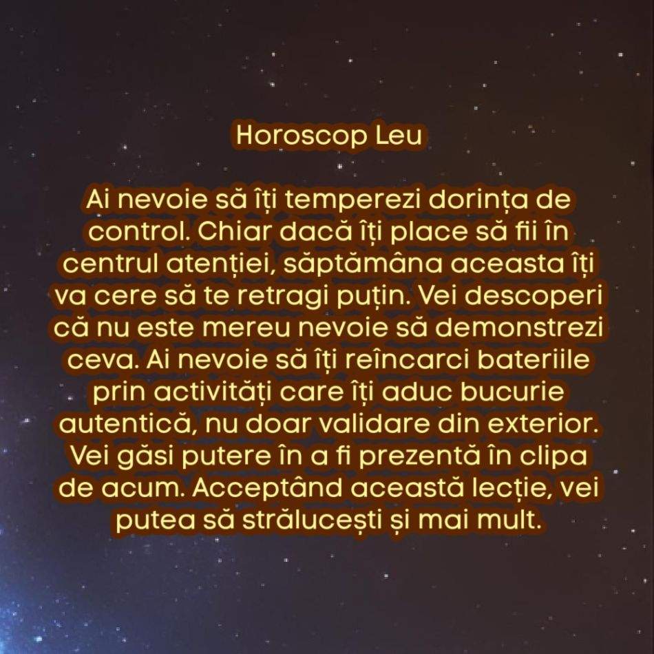 Horoscop săptămânal: De ce are nevoie fiecare semn zodiacal în săptămâna 25-31 august