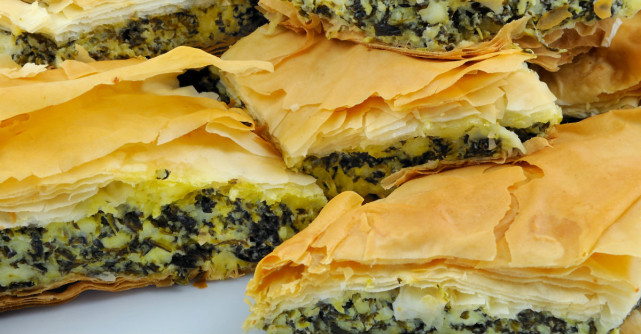 Placinta cu spanac: una dintre cele mai simple retete