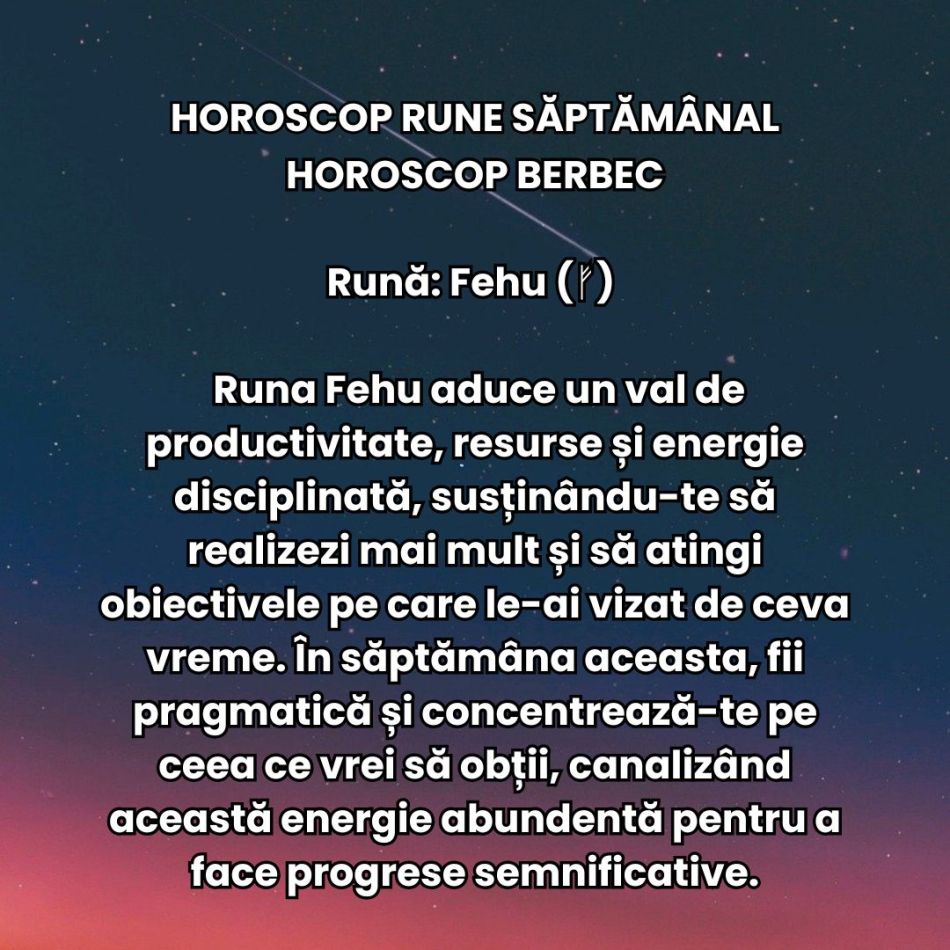 Horoscop Rune săptămâna 4 - 10 noiembrie 2024: Ce aliați valoroși sunt dezvăluiți acum?