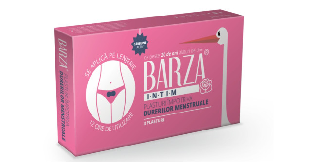 BARZA lansează plasturii împotriva durerilor menstruale!