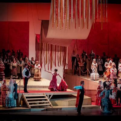 Ruxandra Donose și Ramón Vargas în „Carmen” de Bizet, la Opera Națională București, pe 1 și 3 martie